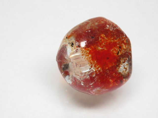 TOKO-BEADS KG065-02 Kenya Recycled Glass bead 15mm KG065-02 ケニアリサイクルガラスビーズ 15mm Asian bead & African bead  Handmade,Lampeork,bead,asia,india,ethnic,parts,accessory,beads とんぼ玉,ビーズ,トンボ玉,アジア,インド,エスニック,手作り,パーツ,アクセサリー