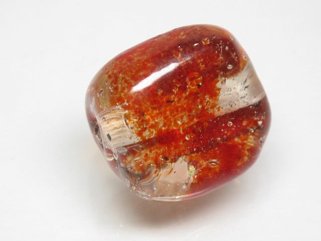 TOKO-BEADS KG065-07 Kenya Recycled Glass bead 17mm KG065-07 ケニアリサイクルガラスビーズ 17mm Asian bead & African bead  Handmade,Lampeork,bead,asia,india,ethnic,parts,accessory,beads とんぼ玉,ビーズ,トンボ玉,アジア,インド,エスニック,手作り,パーツ,アクセサリー