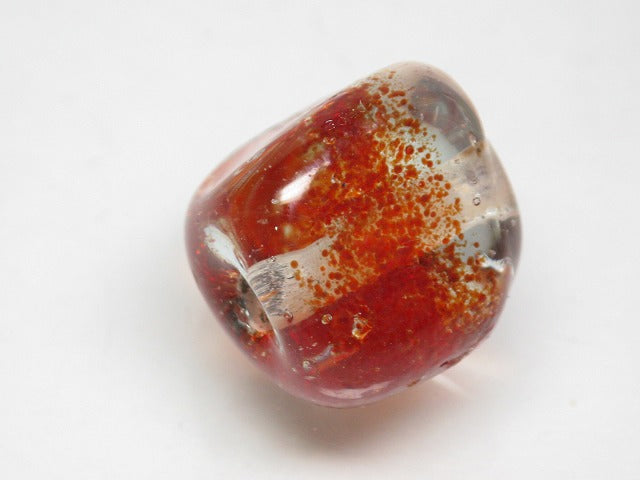 TOKO-BEADS KG065-09 Kenya Recycled Glass bead 18mm KG065-09 ケニアリサイクルガラスビーズ 18mm Asian bead & African bead  Handmade,Lampeork,bead,asia,india,ethnic,parts,accessory,beads とんぼ玉,ビーズ,トンボ玉,アジア,インド,エスニック,手作り,パーツ,アクセサリー