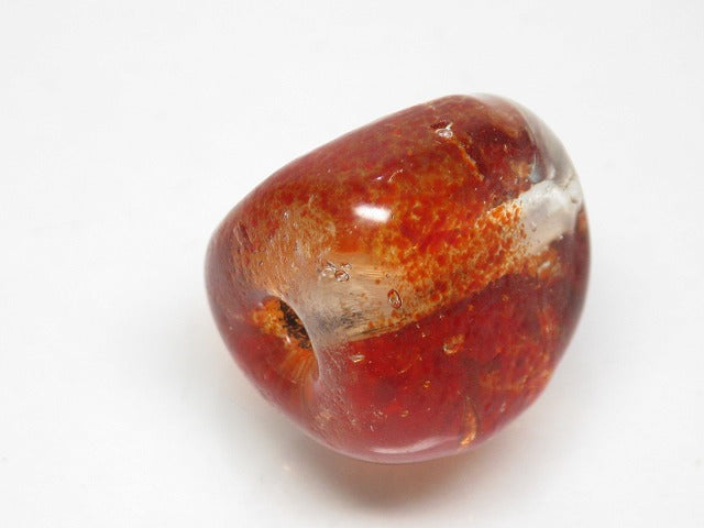 TOKO-BEADS KG065-17 Kenya Recycled Glass bead 17mm KG065-17 ケニアリサイクルガラスビーズ 17mm Asian bead & African bead  Handmade,Lampeork,bead,asia,india,ethnic,parts,accessory,beads とんぼ玉,ビーズ,トンボ玉,アジア,インド,エスニック,手作り,パーツ,アクセサリー