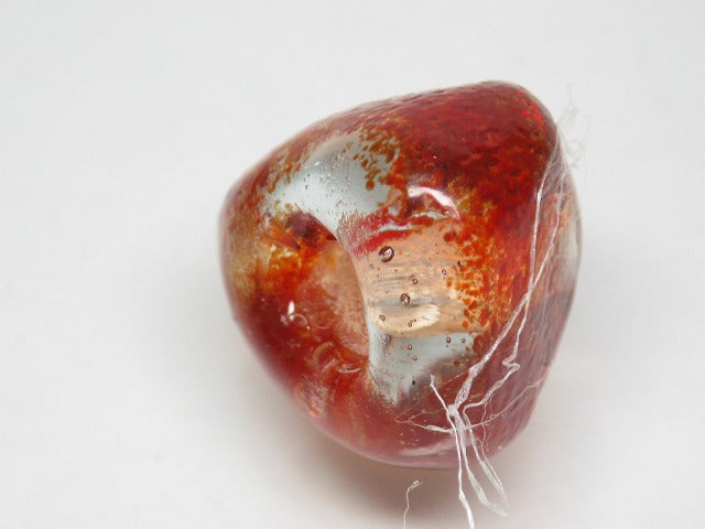 TOKO-BEADS KG065-24 Kenya Recycled Glass bead 21mm KG065-24 ケニアリサイクルガラスビーズ 21mm Asian bead & African bead  Handmade,Lampeork,bead,asia,india,ethnic,parts,accessory,beads とんぼ玉,ビーズ,トンボ玉,アジア,インド,エスニック,手作り,パーツ,アクセサリー