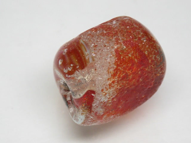 TOKO-BEADS KG065-25 Kenya Recycled Glass bead 20mm KG065-25 ケニアリサイクルガラスビーズ 20mm Asian bead & African bead  Handmade,Lampeork,bead,asia,india,ethnic,parts,accessory,beads とんぼ玉,ビーズ,トンボ玉,アジア,インド,エスニック,手作り,パーツ,アクセサリー