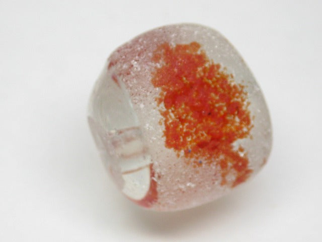 TOKO-BEADS KG065-27 Kenya Recycled Glass bead 20mm KG065-27 ケニアリサイクルガラスビーズ 20mm Asian bead & African bead  Handmade,Lampeork,bead,asia,india,ethnic,parts,accessory,beads とんぼ玉,ビーズ,トンボ玉,アジア,インド,エスニック,手作り,パーツ,アクセサリー