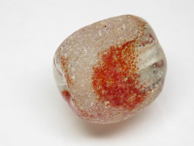 TOKO-BEADS KG065-28 Kenya Recycled Glass bead 18mm KG065-28 ケニアリサイクルガラスビーズ 18mm Asian bead & African bead  Handmade,Lampeork,bead,asia,india,ethnic,parts,accessory,beads とんぼ玉,ビーズ,トンボ玉,アジア,インド,エスニック,手作り,パーツ,アクセサリー