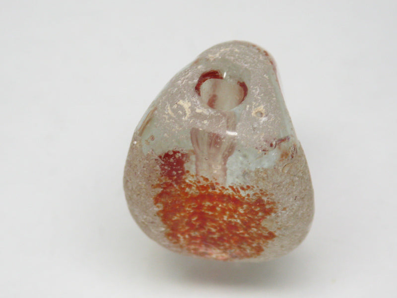 TOKO-BEADS KG065-28 Kenya Recycled Glass bead 18mm KG065-28 ケニアリサイクルガラスビーズ 18mm Asian bead & African bead  Handmade,Lampeork,bead,asia,india,ethnic,parts,accessory,beads とんぼ玉,ビーズ,トンボ玉,アジア,インド,エスニック,手作り,パーツ,アクセサリー