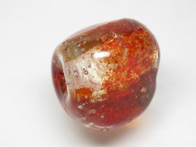 TOKO-BEADS KG065-29 Kenya Recycled Glass bead 19mm KG065-29 ケニアリサイクルガラスビーズ 19mm Asian bead & African bead  Handmade,Lampeork,bead,asia,india,ethnic,parts,accessory,beads とんぼ玉,ビーズ,トンボ玉,アジア,インド,エスニック,手作り,パーツ,アクセサリー