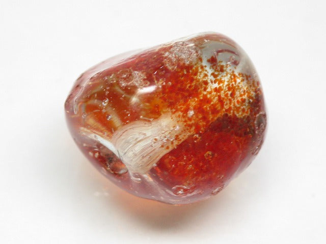 TOKO-BEADS KG065-32 Kenya Recycled Glass bead 18mm KG065-32 ケニアリサイクルガラスビーズ 18mm Asian bead & African bead  Handmade,Lampeork,bead,asia,india,ethnic,parts,accessory,beads とんぼ玉,ビーズ,トンボ玉,アジア,インド,エスニック,手作り,パーツ,アクセサリー