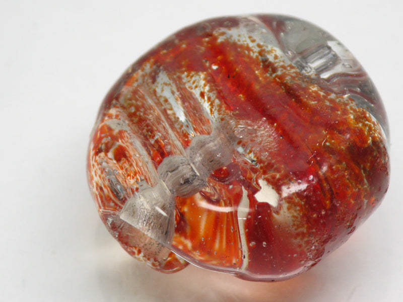 TOKO-BEADS KG068-07 Kenya Recycled Glass bead 25mm KG068-07 ケニアリサイクルガラスビーズ 25mm Asian bead & African bead  Handmade,Lampeork,bead,asia,india,ethnic,parts,accessory,beads とんぼ玉,ビーズ,トンボ玉,アジア,インド,エスニック,手作り,パーツ,アクセサリー