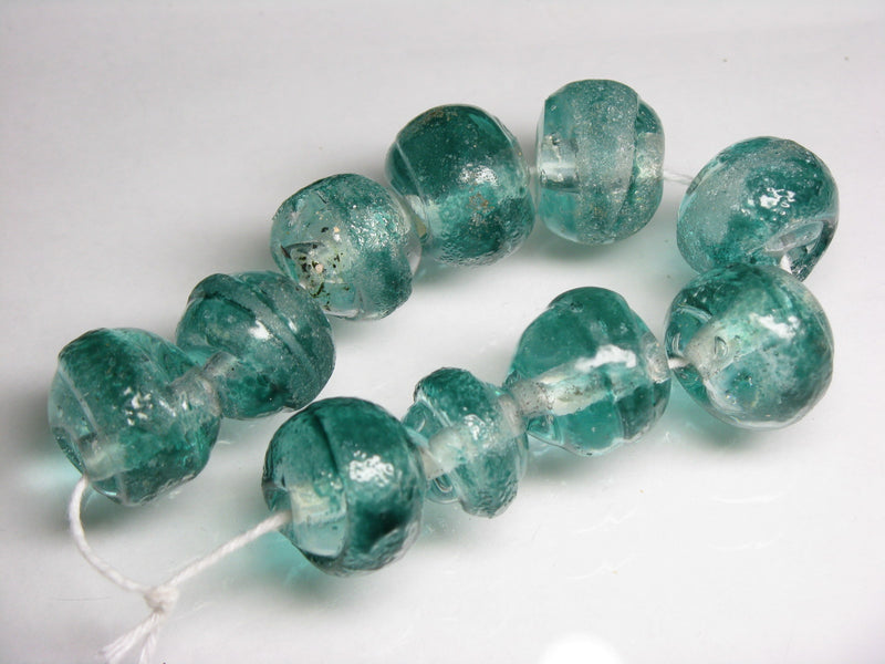 TOKO-BEADS KG071-01N Kenya Recycled Glass bead (strand) 18mm KG071-01N ケニアリサイクルガラスビーズ（連） 18mm Asian bead & African bead  Handmade,Lampeork,bead,asia,india,ethnic,parts,accessory,beads とんぼ玉,ビーズ,トンボ玉,アジア,インド,エスニック,手作り,パーツ,アクセサリー