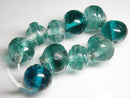 TOKO-BEADS KG071-02N Kenya Recycled Glass bead (strand) 18mm KG071-02N ケニアリサイクルガラスビーズ（連） 18mm Asian bead & African bead  Handmade,Lampeork,bead,asia,india,ethnic,parts,accessory,beads とんぼ玉,ビーズ,トンボ玉,アジア,インド,エスニック,手作り,パーツ,アクセサリー