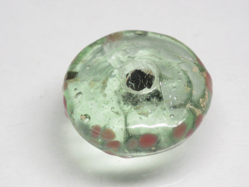 TOKO-BEADS KG081-17 Kenya Recycled Glass bead 19mm KG081-17 ケニアリサイクルガラスビーズ 19mm Asian bead & African bead  Handmade,Lampeork,bead,asia,india,ethnic,parts,accessory,beads とんぼ玉,ビーズ,トンボ玉,アジア,インド,エスニック,手作り,パーツ,アクセサリー