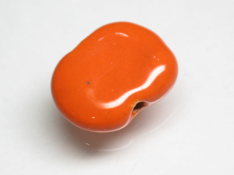 TOKO-BEADS KZ001-53 Kenyan ceramic bead 18mm KZ001-53 ケニアセラミックビーズ 18mmKazuri カズリビーズ Asian bead & African bead  Handmade,Lampeork,bead,asia,india,ethnic,parts,accessory,beads とんぼ玉,ビーズ,トンボ玉,アジア,インド,エスニック,手作り,パーツ,アクセサリー
