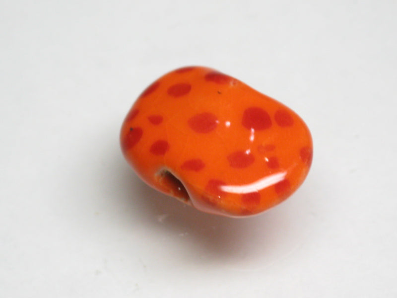 TOKO-BEADS KZ001-63 Kenyan ceramic bead 17mm KZ001-63 ケニアセラミックビーズ 17mmKazuri カズリビーズ Asian bead & African bead  Handmade,Lampeork,bead,asia,india,ethnic,parts,accessory,beads とんぼ玉,ビーズ,トンボ玉,アジア,インド,エスニック,手作り,パーツ,アクセサリー