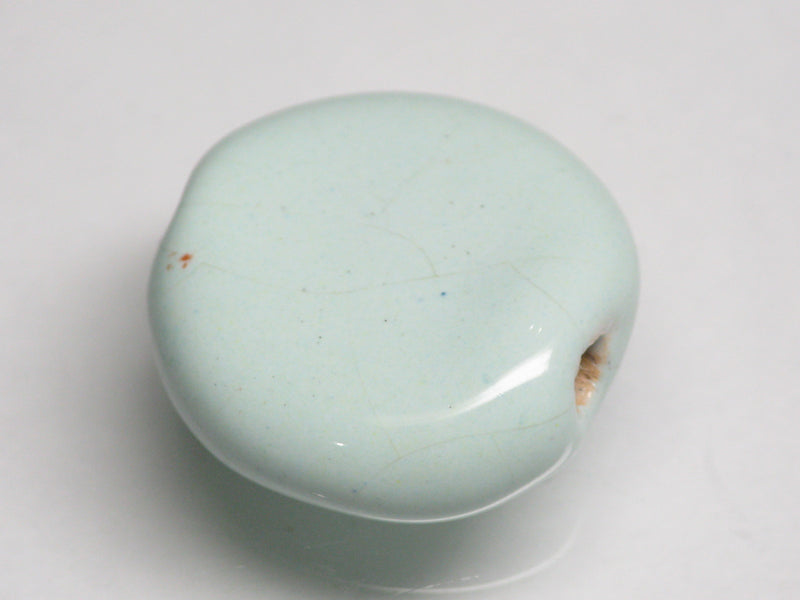 TOKO-BEADS KZ002-02 Kenyan ceramic bead 19mm KZ002-02 Kazuri ケニアセラミックビーズ 19mm Asian bead & African bead  Handmade,Lampeork,bead,asia,india,ethnic,parts,accessory,beads とんぼ玉,ビーズ,トンボ玉,アジア,インド,エスニック,手作り,パーツ,アクセサリー