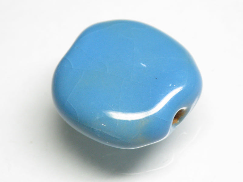 TOKO-BEADS KZ002-06 Kenyan ceramic bead 18.5~20mm KZ002-06 ケニアセラミックビーズ 18.5~20mmKazuri カズリビーズ Asian bead & African bead  Handmade,Lampeork,bead,asia,india,ethnic,parts,accessory,beads とんぼ玉,ビーズ,トンボ玉,アジア,インド,エスニック,手作り,パーツ,アクセサリー