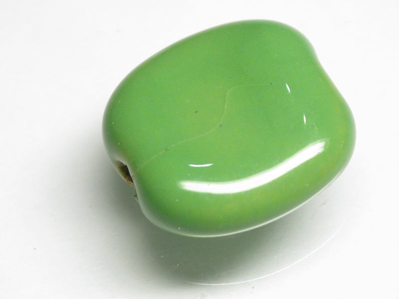 TOKO-BEADS KZ002-21 Kenyan ceramic bead 19mm KZ002-21 Kazuri ケニアセラミックビーズ 19mm Asian bead & African bead  Handmade,Lampeork,bead,asia,india,ethnic,parts,accessory,beads とんぼ玉,ビーズ,トンボ玉,アジア,インド,エスニック,手作り,パーツ,アクセサリー
