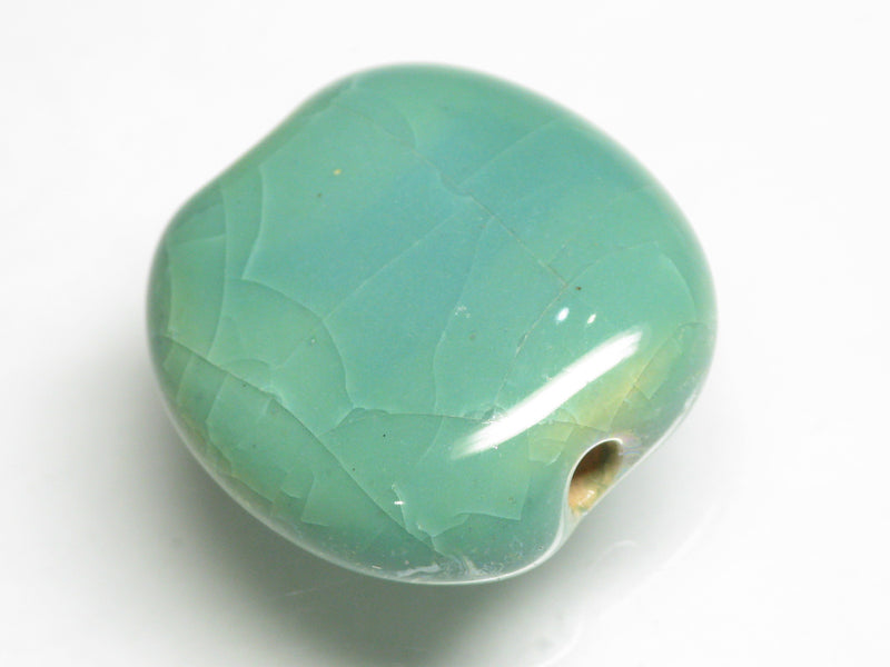 TOKO-BEADS KZ002-24 Kenyan ceramic bead 19mm KZ002-24 Kazuri ケニアセラミックビーズ 19mm Asian bead & African bead  Handmade,Lampeork,bead,asia,india,ethnic,parts,accessory,beads とんぼ玉,ビーズ,トンボ玉,アジア,インド,エスニック,手作り,パーツ,アクセサリー