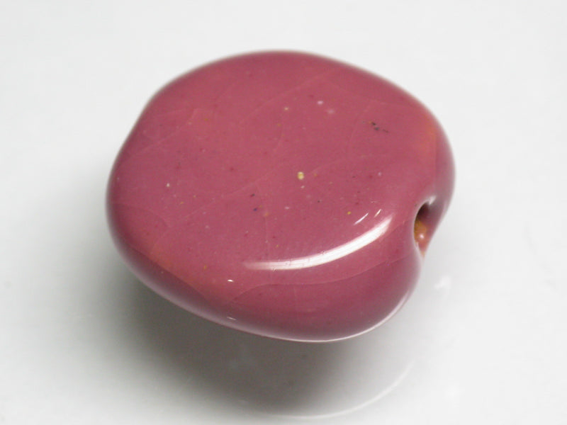 TOKO-BEADS KZ002-40 Kenyan ceramic bead 18mm KZ002-40 Kazuri ケニアセラミックビーズ 18mm Asian bead & African bead  Handmade,Lampeork,bead,asia,india,ethnic,parts,accessory,beads とんぼ玉,ビーズ,トンボ玉,アジア,インド,エスニック,手作り,パーツ,アクセサリー