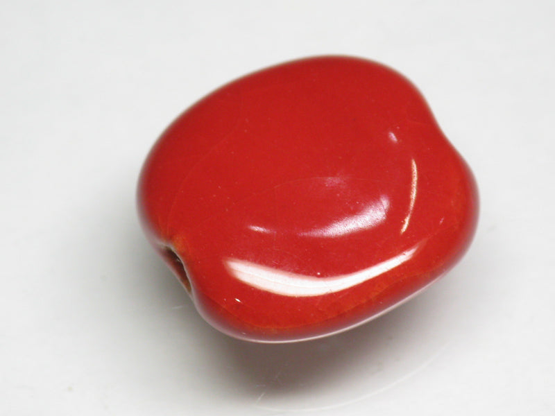 TOKO-BEADS KZ002-44 Kenyan ceramic bead 18.5mm KZ002-44 Kazuri ケニアセラミックビーズ 18.5mm Asian bead & African bead  Handmade,Lampeork,bead,asia,india,ethnic,parts,accessory,beads とんぼ玉,ビーズ,トンボ玉,アジア,インド,エスニック,手作り,パーツ,アクセサリー