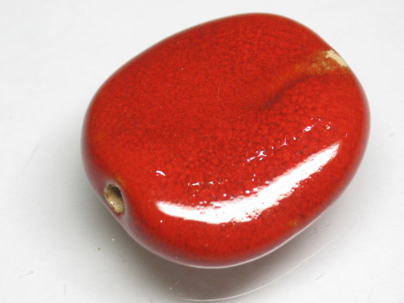 TOKO-BEADS KZ002-45 Kenyan ceramic bead 23mm KZ002-45 ケニアセラミックビーズ 23mmKazuri カズリビーズ Asian bead & African bead  Handmade,Lampeork,bead,asia,india,ethnic,parts,accessory,beads とんぼ玉,ビーズ,トンボ玉,アジア,インド,エスニック,手作り,パーツ,アクセサリー