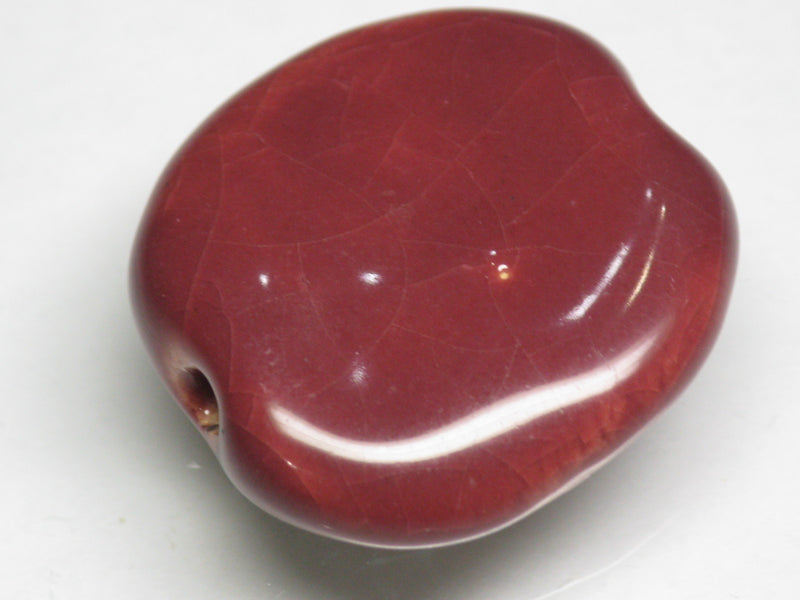 TOKO-BEADS KZ002-48 Kenyan ceramic bead 23mm KZ002-48 ケニアセラミックビーズ 23mmKazuri カズリビーズ Asian bead & African bead  Handmade,Lampeork,bead,asia,india,ethnic,parts,accessory,beads とんぼ玉,ビーズ,トンボ玉,アジア,インド,エスニック,手作り,パーツ,アクセサリー
