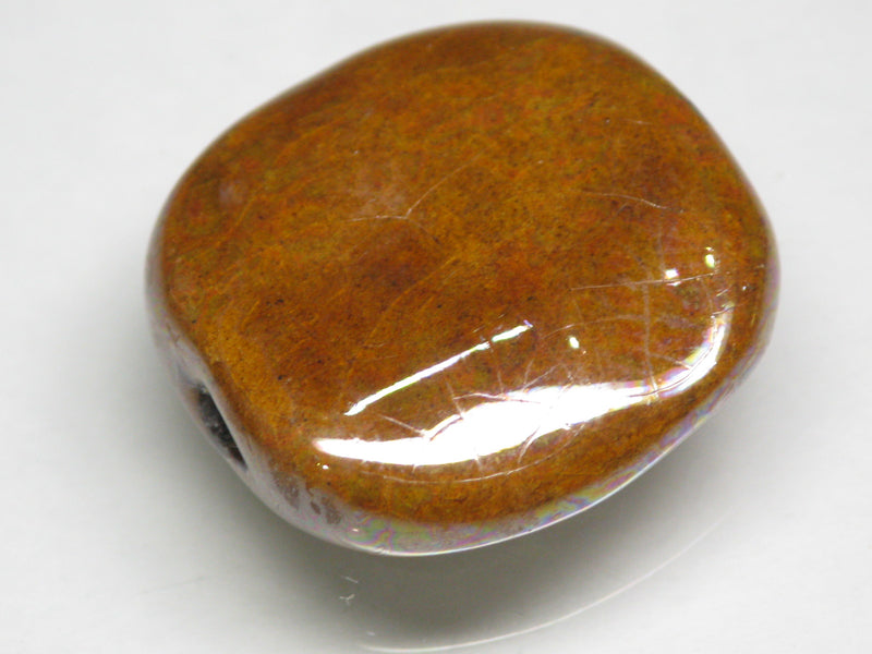 TOKO-BEADS KZ002-49 Kenyan ceramic bead 23mm KZ002-49 ケニアセラミックビーズ 23mmKazuri カズリビーズ Asian bead & African bead  Handmade,Lampeork,bead,asia,india,ethnic,parts,accessory,beads とんぼ玉,ビーズ,トンボ玉,アジア,インド,エスニック,手作り,パーツ,アクセサリー