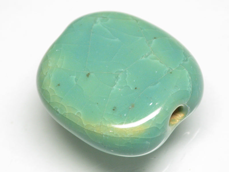 TOKO-BEADS KZ002-66 Kenyan ceramic bead 21mm KZ002-66 ケニアセラミックビーズ 21mmKazuri カズリビーズ Asian bead & African bead  Handmade,Lampeork,bead,asia,india,ethnic,parts,accessory,beads とんぼ玉,ビーズ,トンボ玉,アジア,インド,エスニック,手作り,パーツ,アクセサリー