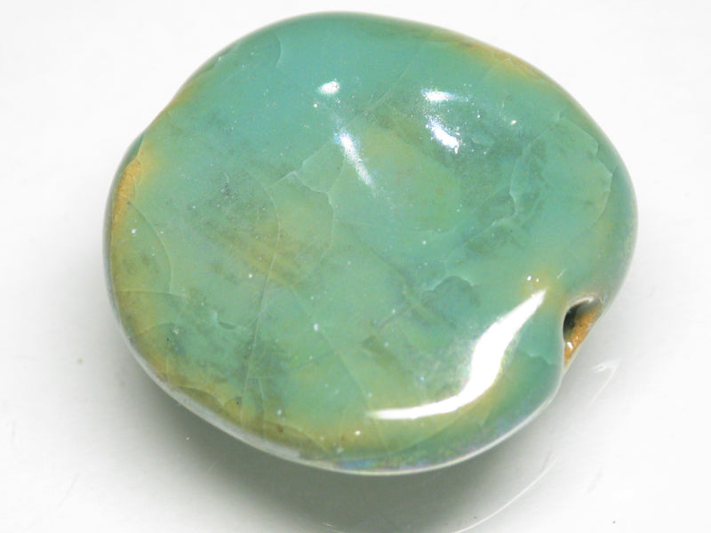 TOKO-BEADS KZ002-68 Kenyan ceramic bead 23.5mm KZ002-68 ケニアセラミックビーズ 23.5mmKazuri カズリビーズ Asian bead & African bead  Handmade,Lampeork,bead,asia,india,ethnic,parts,accessory,beads とんぼ玉,ビーズ,トンボ玉,アジア,インド,エスニック,手作り,パーツ,アクセサリー