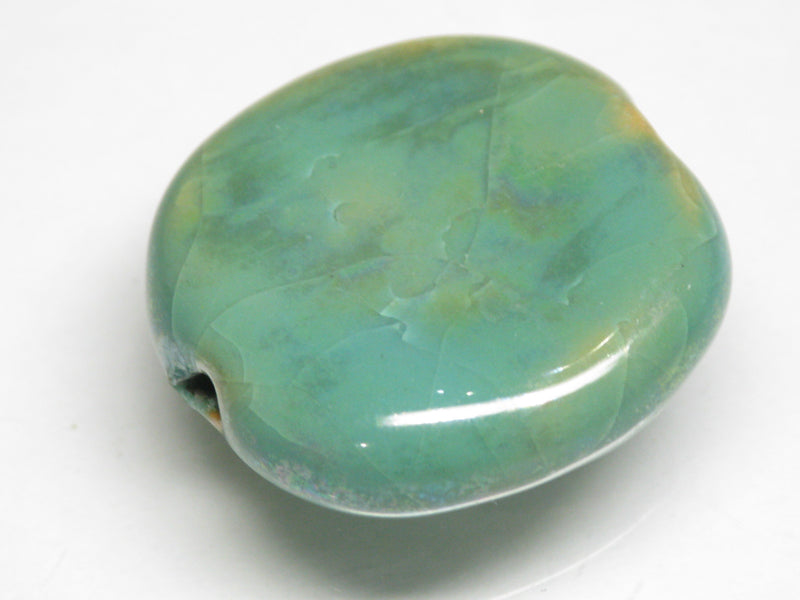TOKO-BEADS KZ002-68 Kenyan ceramic bead 23.5mm KZ002-68 ケニアセラミックビーズ 23.5mmKazuri カズリビーズ Asian bead & African bead  Handmade,Lampeork,bead,asia,india,ethnic,parts,accessory,beads とんぼ玉,ビーズ,トンボ玉,アジア,インド,エスニック,手作り,パーツ,アクセサリー