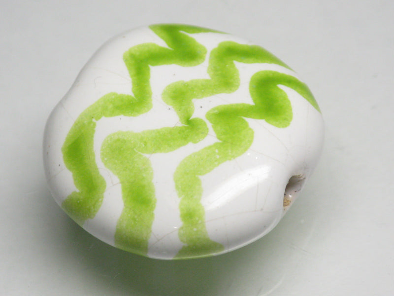 TOKO-BEADS KZ003-28 Kenyan ceramic bead 21~23mm KZ003-28 Kazuri ケニアセラミックビーズ 21~23mm Asian bead & African bead  Handmade,Lampeork,bead,asia,india,ethnic,parts,accessory,beads とんぼ玉,ビーズ,トンボ玉,アジア,インド,エスニック,手作り,パーツ,アクセサリー