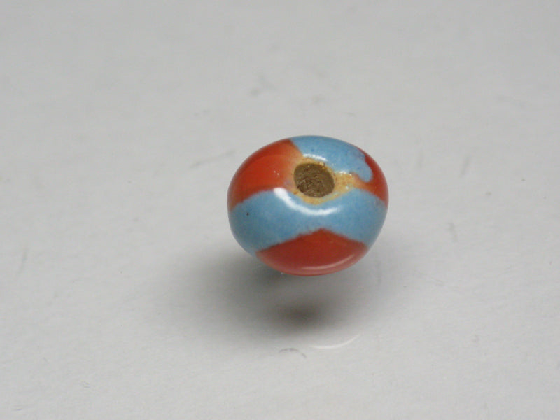 TOKO-BEADS KZ004-04 Kenyan ceramic bead 8~9mm KZ004-04 ケニアセラミックビーズ 8~9mm Asian bead & African bead  Handmade,Lampeork,bead,asia,india,ethnic,parts,accessory,beads とんぼ玉,ビーズ,トンボ玉,アジア,インド,エスニック,手作り,パーツ,アクセサリー