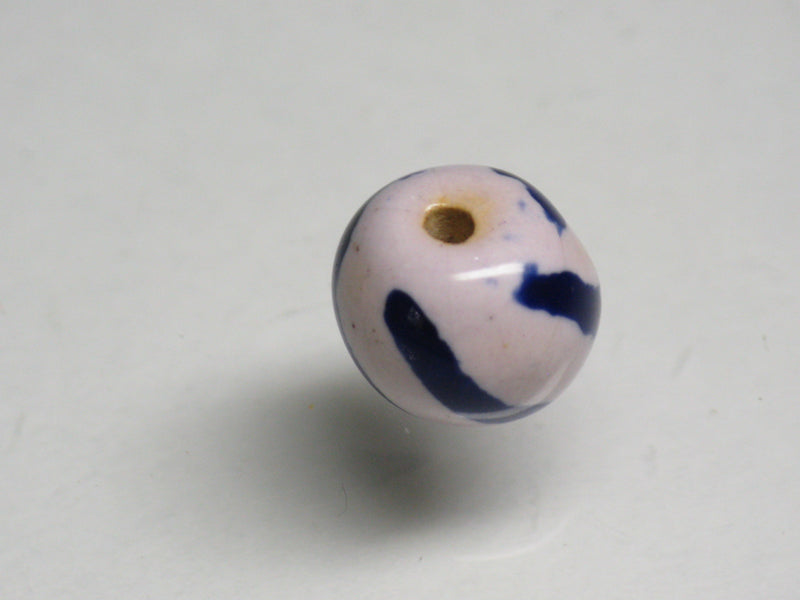 TOKO-BEADS KZ004-16 Kenyan ceramic bead 8~9mm KZ004-16 ケニアセラミックビーズ 8~9mmKazuri カズリビーズ Asian bead & African bead  Handmade,Lampeork,bead,asia,india,ethnic,parts,accessory,beads とんぼ玉,ビーズ,トンボ玉,アジア,インド,エスニック,手作り,パーツ,アクセサリー