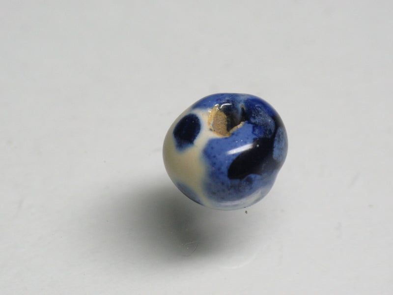 TOKO-BEADS KZ004-17 Kenyan ceramic bead 8~9mm KZ004-17 ケニアセラミックビーズ 8~9mmKazuri カズリビーズ Asian bead & African bead  Handmade,Lampeork,bead,asia,india,ethnic,parts,accessory,beads とんぼ玉,ビーズ,トンボ玉,アジア,インド,エスニック,手作り,パーツ,アクセサリー