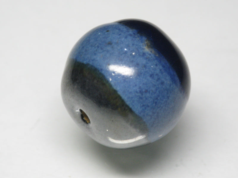 TOKO-BEADS KZ004-24 Kenyan ceramic bead 18.5mm KZ004-24 ケニアセラミックビーズ 18.5mmKazuri カズリビーズ Asian bead & African bead  Handmade,Lampeork,bead,asia,india,ethnic,parts,accessory,beads とんぼ玉,ビーズ,トンボ玉,アジア,インド,エスニック,手作り,パーツ,アクセサリー