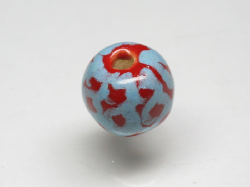 TOKO-BEADS KZ004-35 Kenyan ceramic bead 10mm KZ004-35 ケニアセラミックビーズ 10mm Asian bead & African bead  Handmade,Lampeork,bead,asia,india,ethnic,parts,accessory,beads とんぼ玉,ビーズ,トンボ玉,アジア,インド,エスニック,手作り,パーツ,アクセサリー