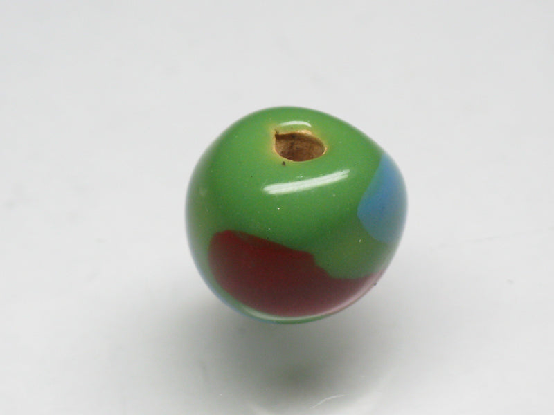 KZ004-38 Kenyan ceramic bead 10mm