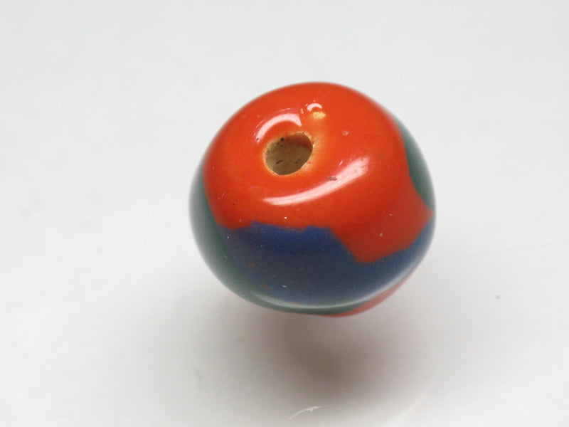 TOKO-BEADS KZ004-51 Kenyan ceramic bead 12~13mm KZ004-51 ケニアセラミックビーズ 12~13mmKazuri カズリビーズ Asian bead & African bead  Handmade,Lampeork,bead,asia,india,ethnic,parts,accessory,beads とんぼ玉,ビーズ,トンボ玉,アジア,インド,エスニック,手作り,パーツ,アクセサリー