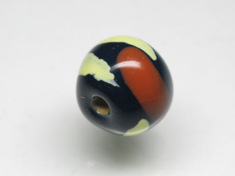 TOKO-BEADS KZ004-52 Kenyan ceramic bead 12~13mm KZ004-52 ケニアセラミックビーズ 12~13mm Asian bead & African bead  Handmade,Lampeork,bead,asia,india,ethnic,parts,accessory,beads とんぼ玉,ビーズ,トンボ玉,アジア,インド,エスニック,手作り,パーツ,アクセサリー