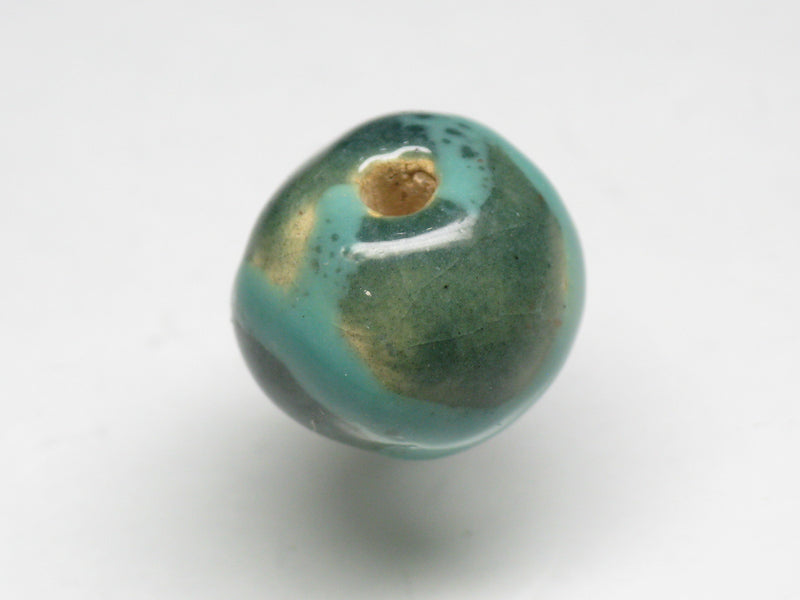 TOKO-BEADS KZ004-53 Kenyan ceramic bead 12~13mm KZ004-53 ケニアセラミックビーズ 12~13mm Asian bead & African bead  Handmade,Lampeork,bead,asia,india,ethnic,parts,accessory,beads とんぼ玉,ビーズ,トンボ玉,アジア,インド,エスニック,手作り,パーツ,アクセサリー