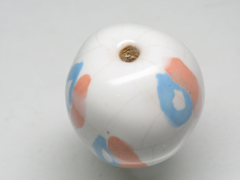 TOKO-BEADS KZ004-64 Kenyan ceramic bead 15mm KZ004-64 ケニアセラミックビーズ 15mmKazuri カズリビーズ Asian bead & African bead  Handmade,Lampeork,bead,asia,india,ethnic,parts,accessory,beads とんぼ玉,ビーズ,トンボ玉,アジア,インド,エスニック,手作り,パーツ,アクセサリー