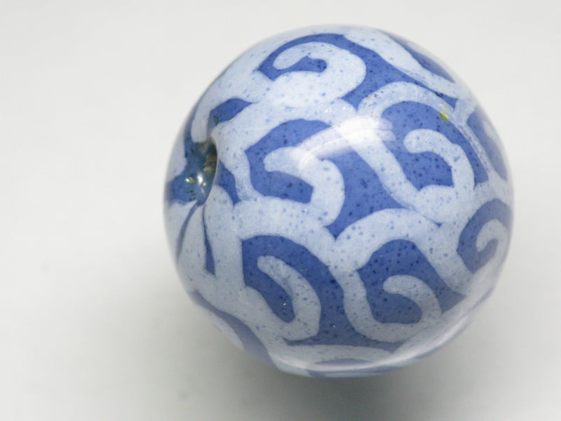 TOKO-BEADS KZ004-69 Kenyan ceramic bead 18~19mm KZ004-69 ケニアセラミックビーズ 18~19mm Asian bead & African bead  Handmade,Lampeork,bead,asia,india,ethnic,parts,accessory,beads とんぼ玉,ビーズ,トンボ玉,アジア,インド,エスニック,手作り,パーツ,アクセサリー