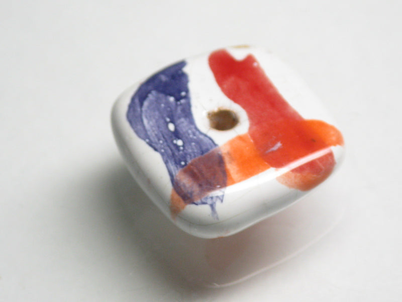 TOKO-BEADS KZ005-13 Kenyan ceramic bead 17.5mm KZ005-13 ケニアセラミックビーズ 17.5mmKazuri カズリビーズ Asian bead & African bead  Handmade,Lampeork,bead,asia,india,ethnic,parts,accessory,beads とんぼ玉,ビーズ,トンボ玉,アジア,インド,エスニック,手作り,パーツ,アクセサリー