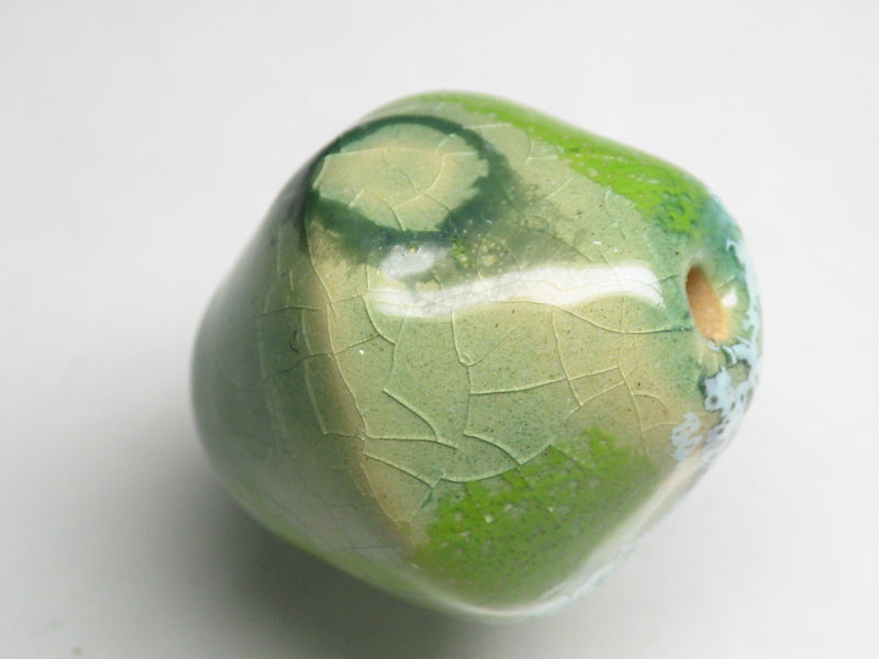 TOKO-BEADS KZ006-08 Kenyan ceramic bead 21mm KZ006-08 ケニアセラミックビーズ 21mmKazuri カズリビーズ Asian bead & African bead  Handmade,Lampeork,bead,asia,india,ethnic,parts,accessory,beads とんぼ玉,ビーズ,トンボ玉,アジア,インド,エスニック,手作り,パーツ,アクセサリー
