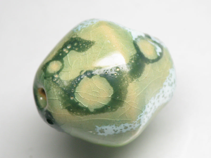 TOKO-BEADS KZ006-08 Kenyan ceramic bead 21mm KZ006-08 ケニアセラミックビーズ 21mmKazuri カズリビーズ Asian bead & African bead  Handmade,Lampeork,bead,asia,india,ethnic,parts,accessory,beads とんぼ玉,ビーズ,トンボ玉,アジア,インド,エスニック,手作り,パーツ,アクセサリー