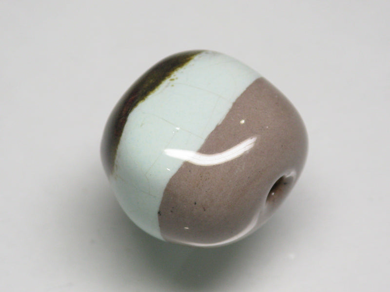 TOKO-BEADS KZ006-26 Kenyan ceramic bead 18mm KZ006-26 ケニアセラミックビーズ 18mmKazuri カズリビーズ Asian bead & African bead  Handmade,Lampeork,bead,asia,india,ethnic,parts,accessory,beads とんぼ玉,ビーズ,トンボ玉,アジア,インド,エスニック,手作り,パーツ,アクセサリー
