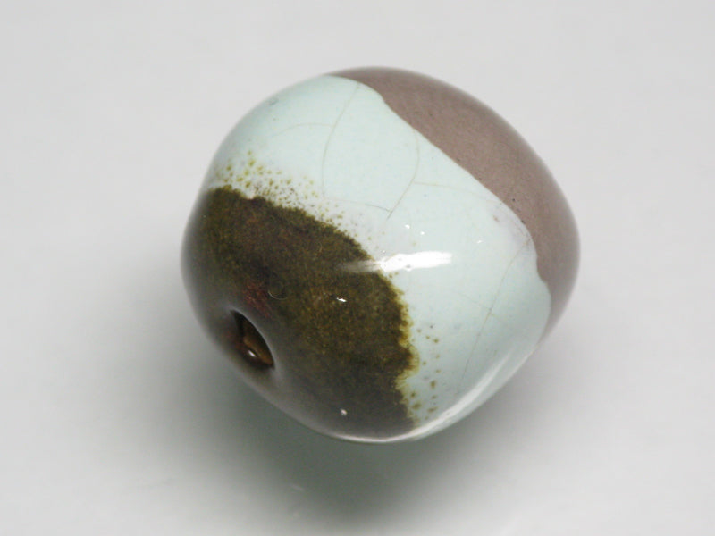 TOKO-BEADS KZ006-26 Kenyan ceramic bead 18mm KZ006-26 ケニアセラミックビーズ 18mmKazuri カズリビーズ Asian bead & African bead  Handmade,Lampeork,bead,asia,india,ethnic,parts,accessory,beads とんぼ玉,ビーズ,トンボ玉,アジア,インド,エスニック,手作り,パーツ,アクセサリー