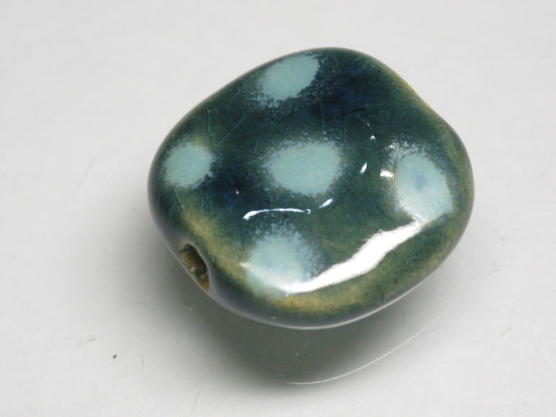 TOKO-BEADS KZ006-33 Kenyan ceramic bead 18mm KZ006-33 ケニアセラミックビーズ 18mmKazuri カズリビーズ Asian bead & African bead  Handmade,Lampeork,bead,asia,india,ethnic,parts,accessory,beads とんぼ玉,ビーズ,トンボ玉,アジア,インド,エスニック,手作り,パーツ,アクセサリー