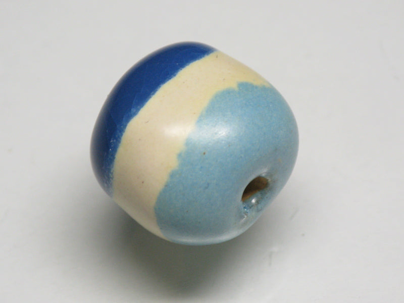 TOKO-BEADS KZ006-38 Kenyan ceramic bead 16mm KZ006-38 ケニアセラミックビーズ 16mmKazuri カズリビーズ Asian bead & African bead  Handmade,Lampeork,bead,asia,india,ethnic,parts,accessory,beads とんぼ玉,ビーズ,トンボ玉,アジア,インド,エスニック,手作り,パーツ,アクセサリー