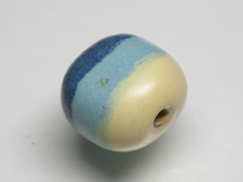 TOKO-BEADS KZ006-39 Kenyan ceramic bead 16mm KZ006-39 ケニアセラミックビーズ 16mmKazuri カズリビーズ Asian bead & African bead  Handmade,Lampeork,bead,asia,india,ethnic,parts,accessory,beads とんぼ玉,ビーズ,トンボ玉,アジア,インド,エスニック,手作り,パーツ,アクセサリー