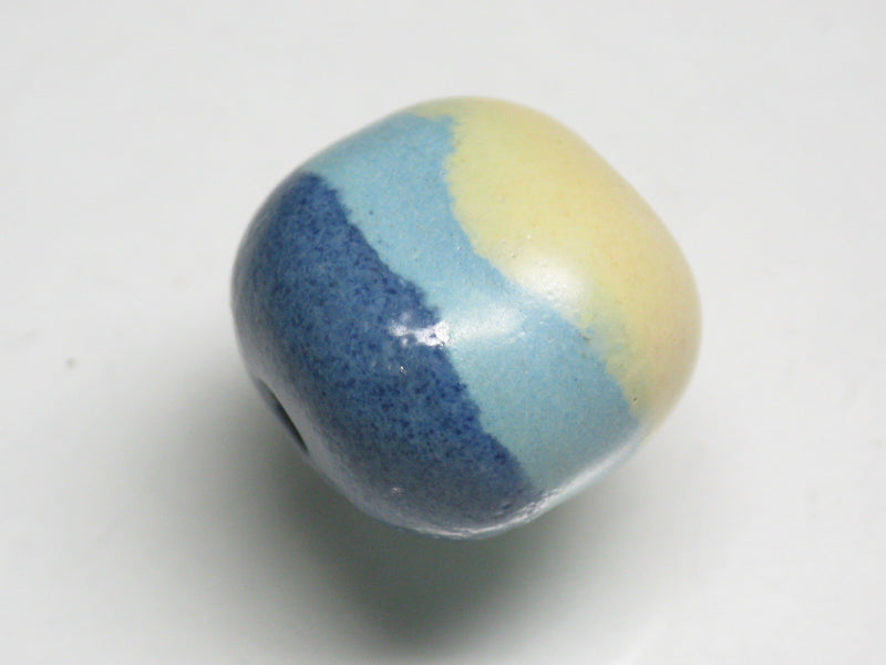 TOKO-BEADS KZ006-39 Kenyan ceramic bead 16mm KZ006-39 ケニアセラミックビーズ 16mmKazuri カズリビーズ Asian bead & African bead  Handmade,Lampeork,bead,asia,india,ethnic,parts,accessory,beads とんぼ玉,ビーズ,トンボ玉,アジア,インド,エスニック,手作り,パーツ,アクセサリー